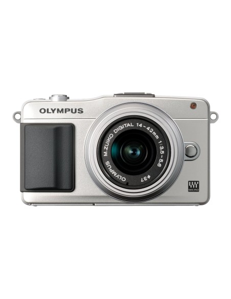 Olympus PEN E-PM2 - Cámara EVIL de 16.1 Mp plata con 14-42mm ii