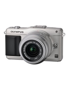Olympus PEN E-PM2 - Cámara EVIL de 16.1 Mp plata con 14-42mm ii 2