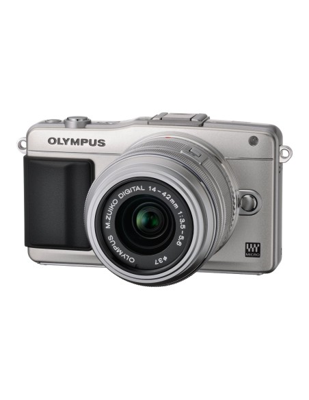 Olympus PEN E-PM2 - Cámara EVIL de 16.1 Mp plata con 14-42mm ii
