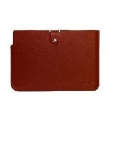 Macbook 13 3  funda piel marron