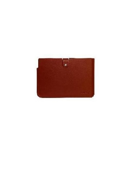 Macbook 13 3  funda piel marron