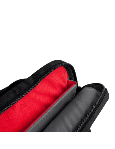 Funda 13.3 macbook negro rojo