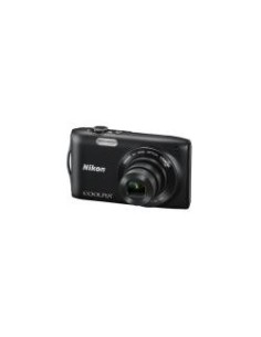 Nikon Coolpix S3300 - Cámara compacta de 16.1 Mp Cooplix s3300 black estuche+4gb