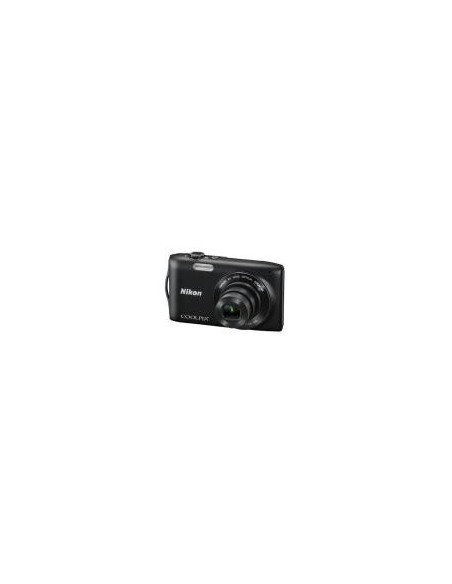 Nikon Coolpix S3300 - Cámara compacta de 16.1 Mp Cooplix s3300 black estuche+4gb