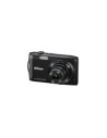 Nikon coolpix s3300 - cámara compacta de 16.1 mp cooplix s3300 black estuche+4gb