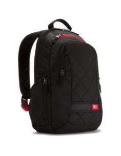 Case Logic DLBP114G - Mochila de nailon para ordenador portátil de 13 a 14 pulgadas, color gris: Kiwiku.com: Informática