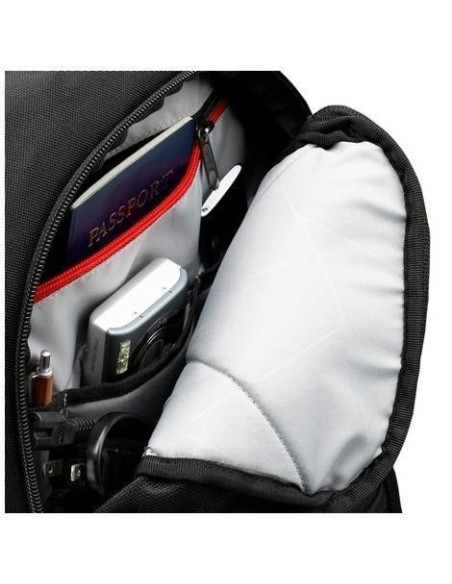 Case Logic DLBP114G - Mochila de nailon para ordenador portátil de 13 a 14 pulgadas, color gris: Kiwiku.com: Informática