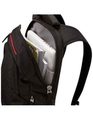 Case Logic DLBP114G - Mochila de nailon para ordenador portátil de 13 a 14 pulgadas, color gris: Kiwiku.com: Informática