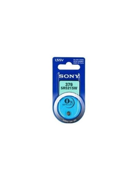 Sony - Pila de botón de óxido de plata 379 (155 V, 17mAh): Kiwiku.com: Electrónica
