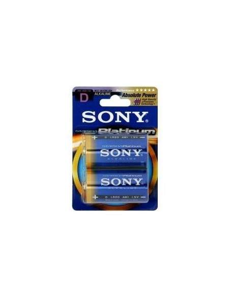SONY 2 PILAS ALCAL LR20-D PLATINUM 1 5V: Kiwiku.com: Electrónica