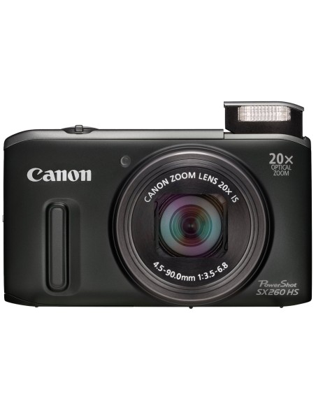 Canon PowerShot SX260 HS - Cámara compacta de 12.1 Mp (pantalla de 3, zoom óptico 20 xestabilizador de imagen tipo variable, 4 p