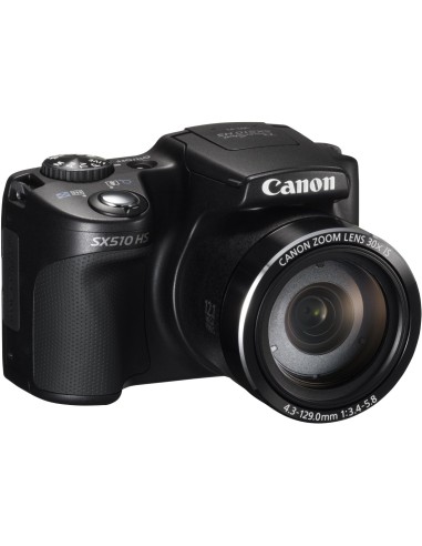 Canon Powershot SX510 HS - Cámara compacta de 12.1 Mp Negro