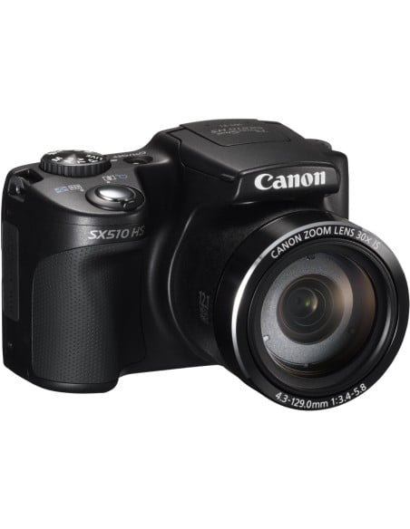 Canon Powershot SX510 HS - Cámara compacta de 12.1 Mp Negro
