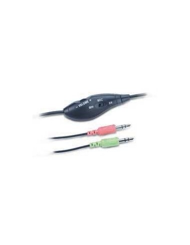 Genius HS-05A - Auriculares con micrófono (PC/Juegos, Binaurale, Diadema, Negro, Plata, 2x 3.5 mm (1/8), Alámbrico): Kiwiku.com: