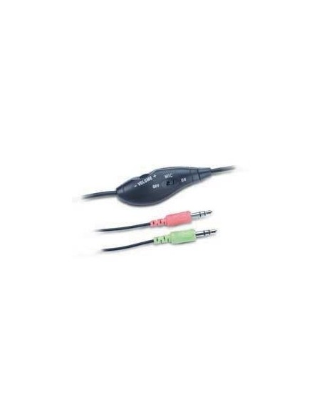 Genius HS-05A - Auriculares con micrófono (PC/Juegos, Binaurale, Diadema, Negro, Plata, 2x 3.5 mm (1/8), Alámbrico): Kiwiku.com: