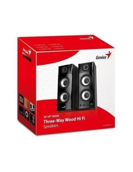 Genius SP-HF 1800 - Altavoces de piso, 50 W, 20 - 20000 Hz, 85 Db: Genius: Kiwiku.com: Informática