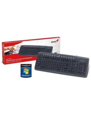 Genius KB-M220 - Teclado QWERTY Español: Genius: Kiwiku.com: Informática