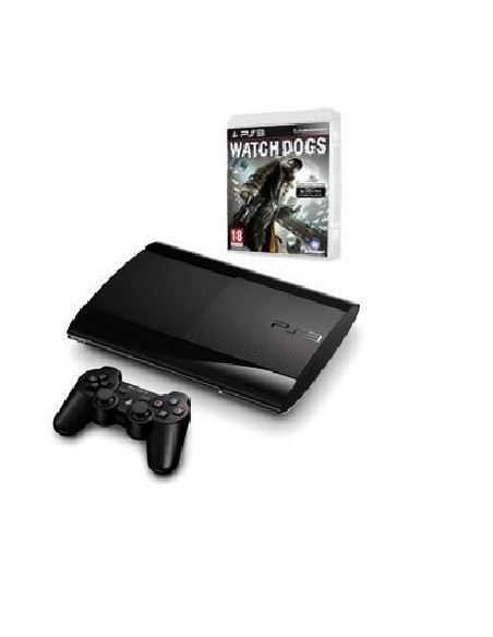 Consola ps3 500 gb + watch dogs