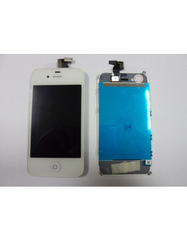 Repuesto pantalla lcd+touch completa apple iphone 4g blanco