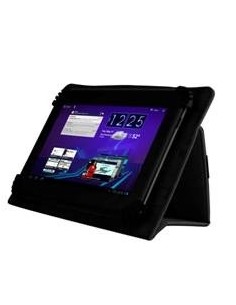 Funda book universal para tablet 7'' green go semi rigida, negro