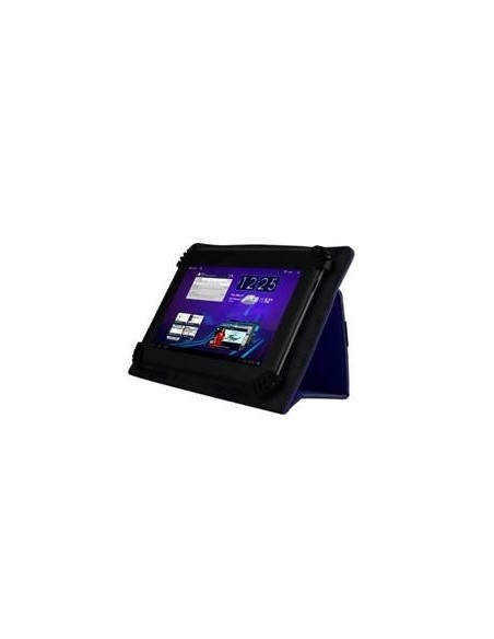 Funda book universal para tablet 9.7"-10.1'' green go semi rigida, azul
