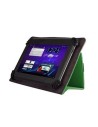 Funda book universal para tablet 7'' green go semi rigida, verde