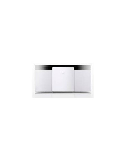 Microcadena panasonic sc-hc29 cd/ radio fm/ usb 2.0/ mp3/ bluetooth blanco