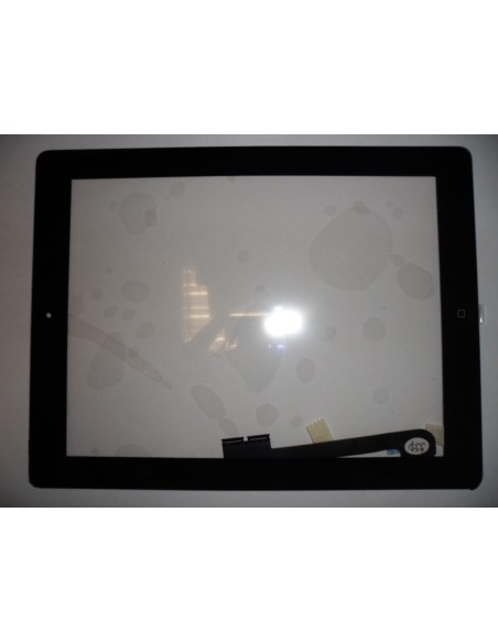 Repuesto pantalla tactil apple ipad 4 negro con marco