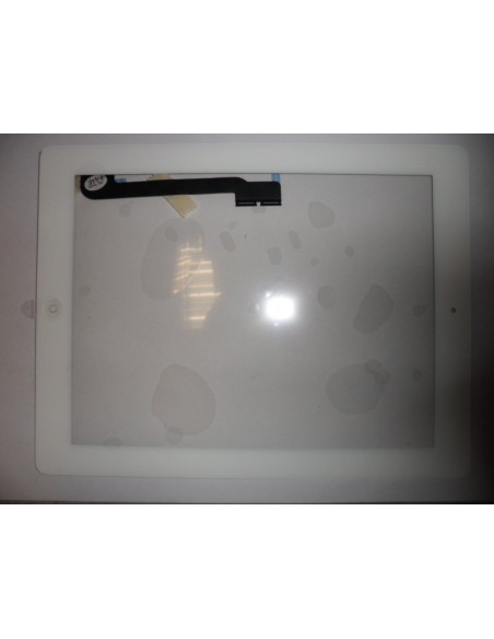 Repuesto pantalla tactil apple ipad 4 blanco con marco