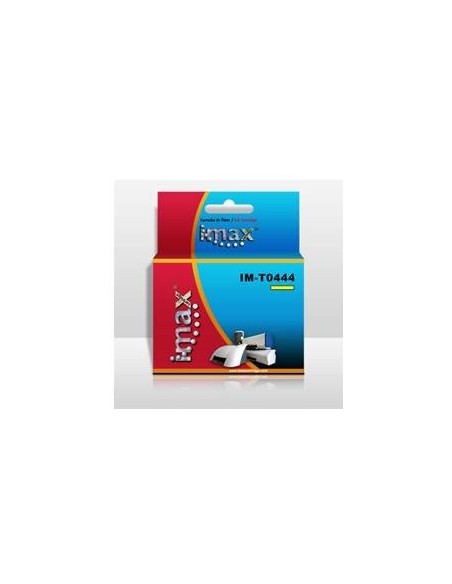 Cartucho tinta imax t0444 amarillo compatible epson stylus c64/66/84/86/cx6400