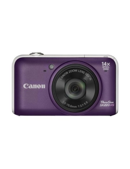 Canon PowerShot SX220 HS - Cámara Digital Compacta 12.1 MP (3 pulgadas LCD, 14x Zoom Óptico): Kiwiku.com: Electrónica