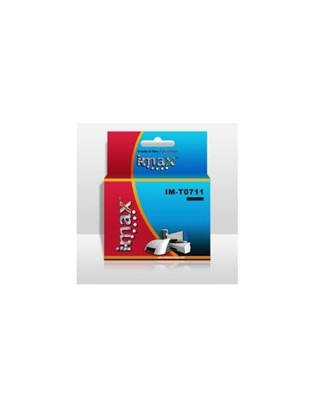 Cartucho tinta imax t0711 negro epson (11ml) stylus d78/dx4000/dx4050/dx5000/dx5050/dx6000/dx6050/dx
