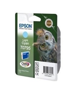 Cartucho tinta epson t0795 cian claro 11.1ml stylus photo 1400