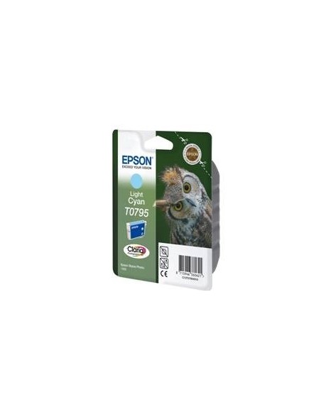 Cartucho tinta epson t0795 cian claro 11.1ml stylus photo 1400