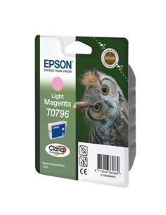 Cartucho tinta epson t0796 magenta claro 11.1ml stylus photo 1400