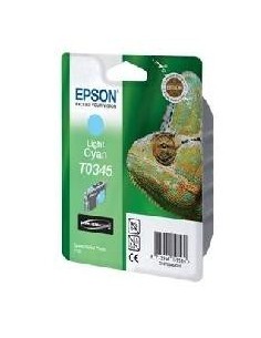 Cartucho tinta epson t03454 cian claro stylus 2100