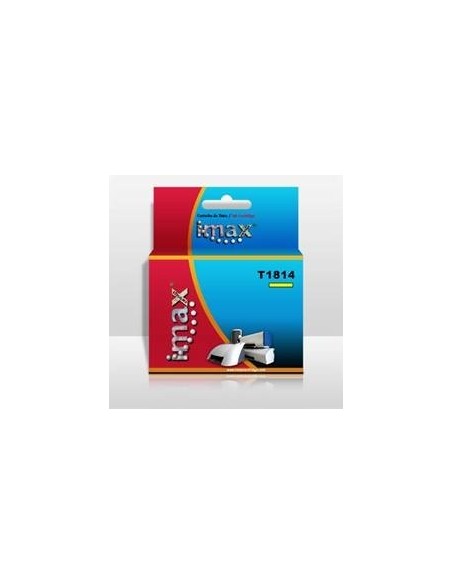 Cartucho epson t1814/t1804 amarillo imax 10ml home xp 30/102//202/305/405/