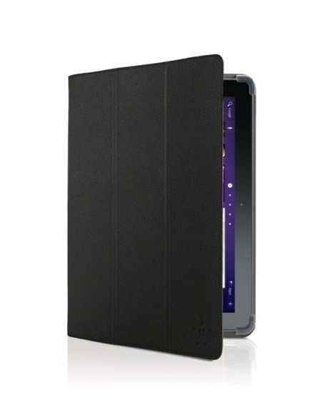 Funda folio negra stand galaxy tab10.1