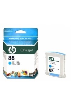 Cartucho tinta hp 88 c9386a cian 10ml k5400/ k550/ l7480/ l7580/ l7680/ l7780