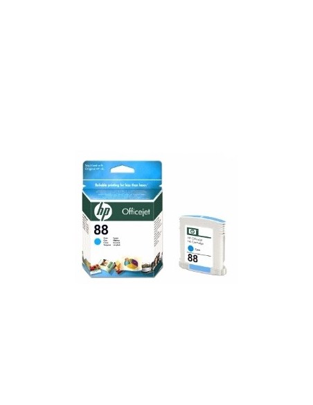 Cartucho tinta hp 88 c9386a cian 10ml k5400/ k550/ l7480/ l7580/ l7680/ l7780