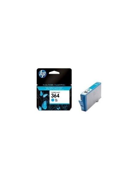 Cartucho tinta hp 364 cb318ee cian 3ml d5460/ b8550/ c6380/ c5380