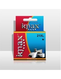 Cartucho tinta imax c9351c nº21xl negro hp  (20ml) deskjet 3920/ 3940/ psc 1410
