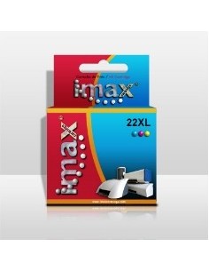 Cartucho tinta imax c9352c nº22xl (18ml) tricolor hp deskjet 3920/ 3940/ psc 1410