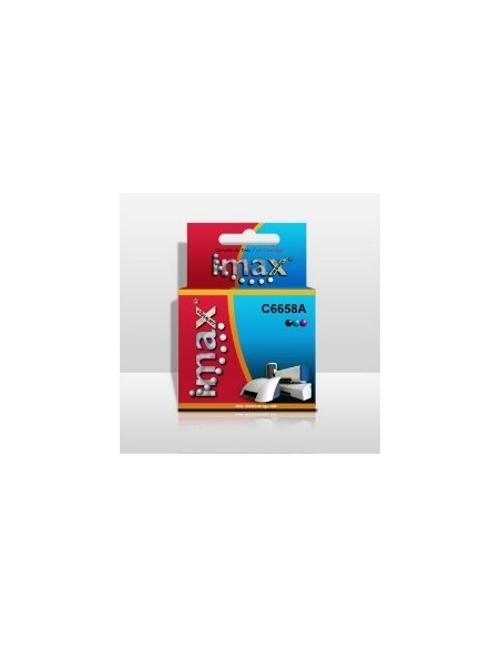 Cartucho tinta imax c6658a nº58 tricolor compatible hp hpq 3840/ 3845/ 5150/ 5550/ 5600/ 5650/ 5152/