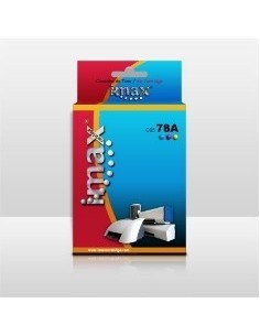 Cartucho tinta imax c6578a nº78 tricolor hp (19ml) hpq 920/ 930/ 940/ 1000/ 1100/ 1215/ 1220/ 3820