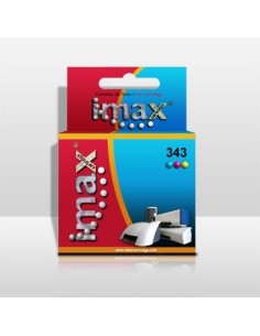 Cartucho tinta imax c8766e nº343(21ml) tricolor compatible hp 6540/ 6620/ 5740/ 5745/ 6840