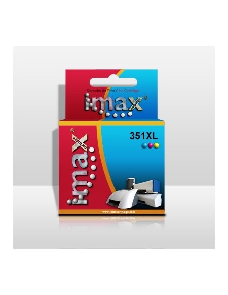 Cartucho tinta imax cb338 nº351xl tricolor hp (14ml) 4250/ d4200 series/ 6000/ j5730