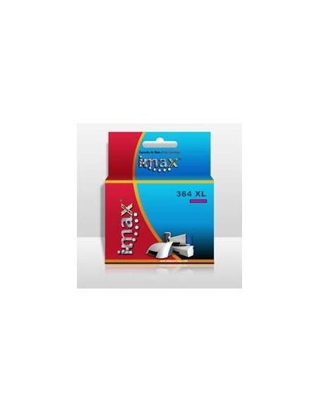Cartucho tinta imax cb324ee nº364xl magenta hp photosmart pro (730pag) b8550/c5380/c6380/d5460