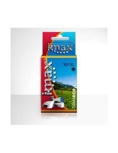 Cartucho tinta imax ch653ee nº301  negro hp deskjet (10ml) 1000/ 1050/ 1050a/ 2000/ 2050/
