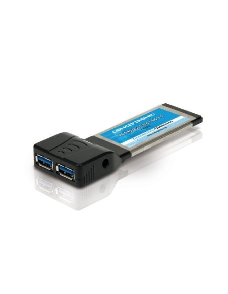 Controladora 2p usb 3.0 pc expresscard 34mm conceptronic c05-134
